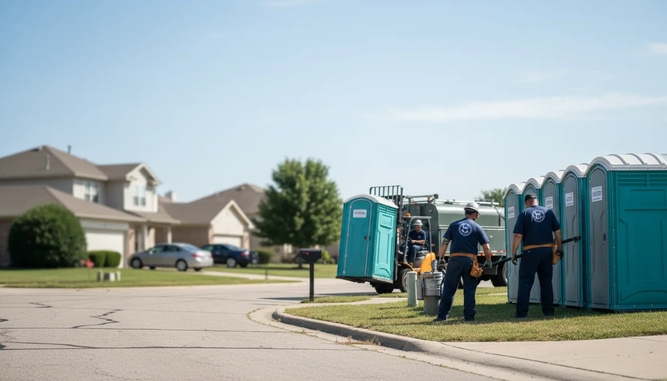 Porta Potty Rental in East China, MI near me